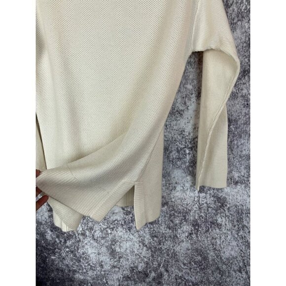 Talbots Sweater Women's L Lambs Wool Cowl Neck Old Money Quiet Luxury Lagenlook - Picture 11 of 15